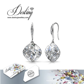 Destiny Jewellery Crystal From Swarovski Fashion Hook Earrings